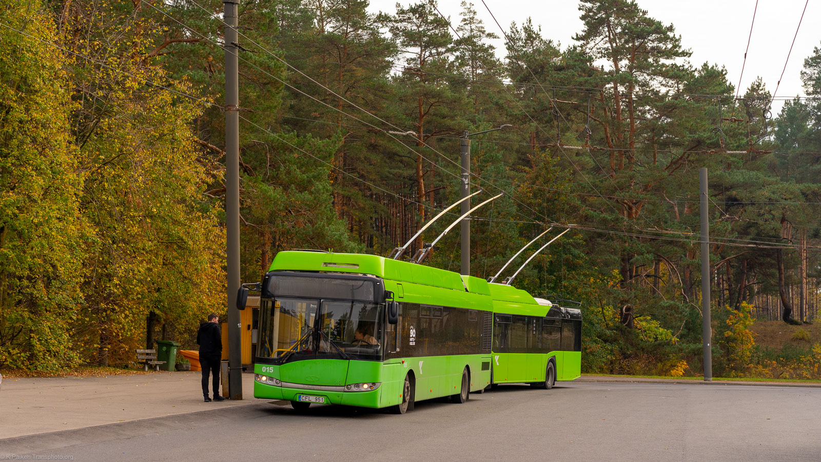 Каунас, Solaris Trollino III 12 AC № 015