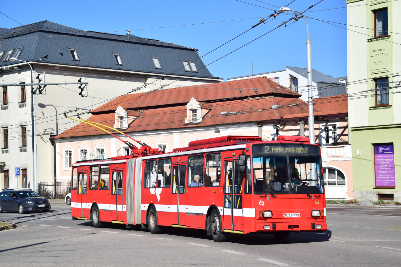 Ческе-Будеёвице, Škoda 15Tr13/7M № 52