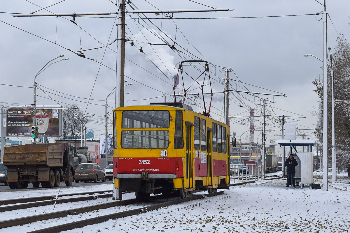 Барнаул, Tatra T6B5SU № 3152