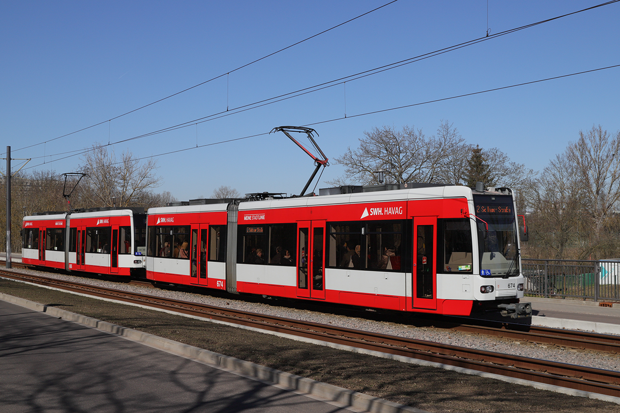 Галле, Bombardier MGT-K № 674