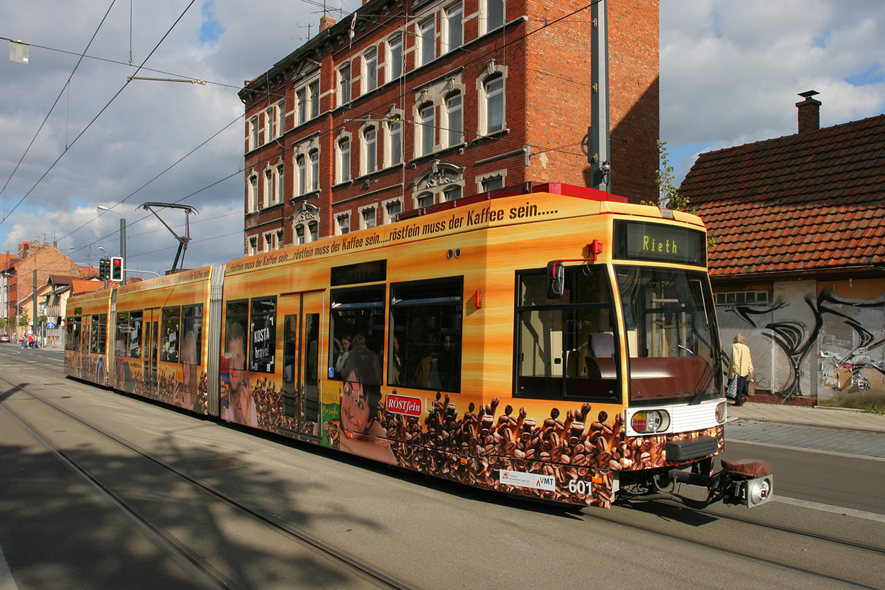 Эрфурт, Duewag MGT6D № 601