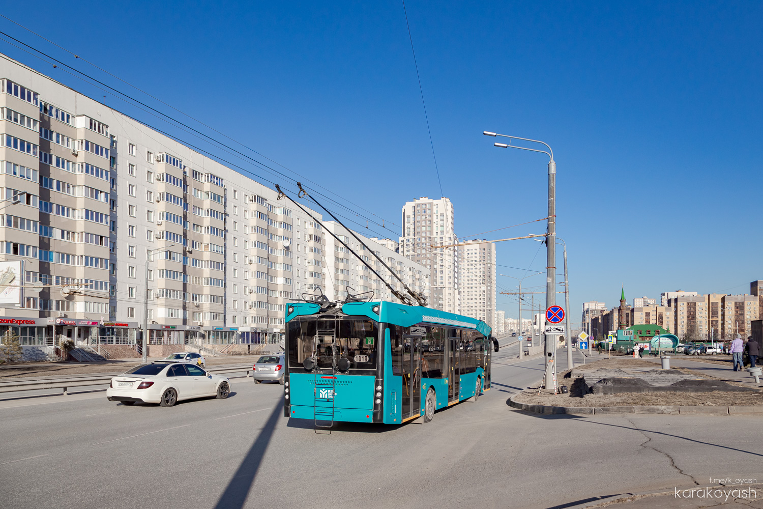 Казань, МАЗ-303Т22 № 1019