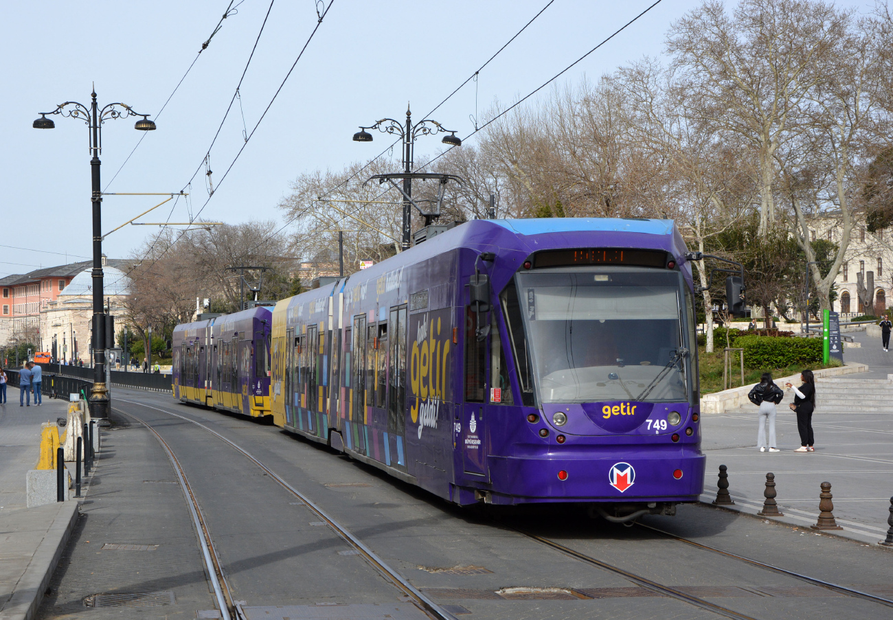 Стамбул, Bombardier Flexity Swift № 749