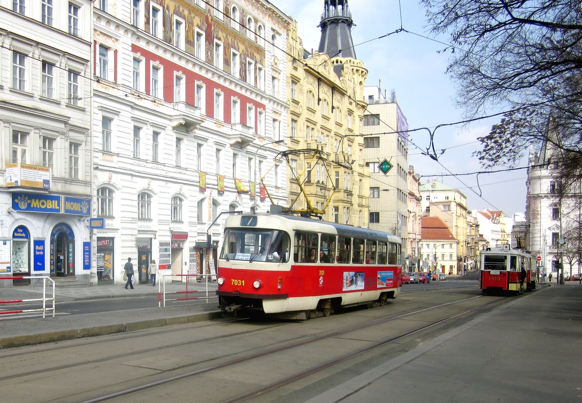 Прага, Tatra T3SUCS № 7031