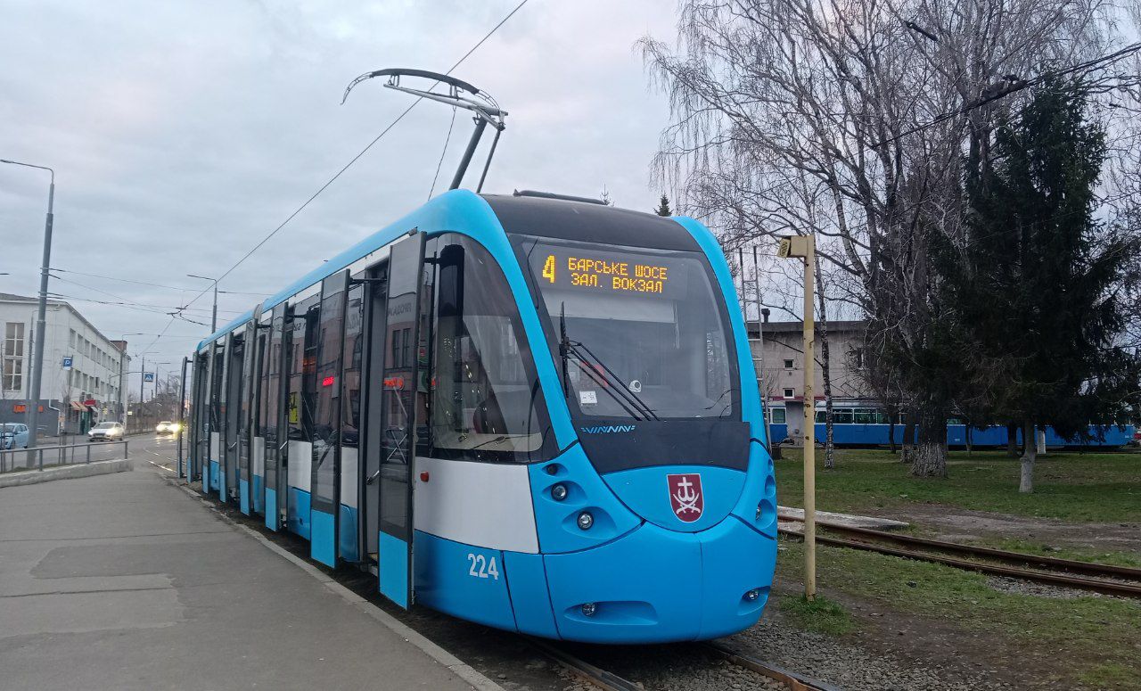 Винница, Tatra KT4МВ «VinWay» № 224