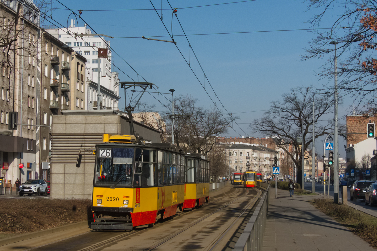 Варшава, Konstal 105Ni № 2020