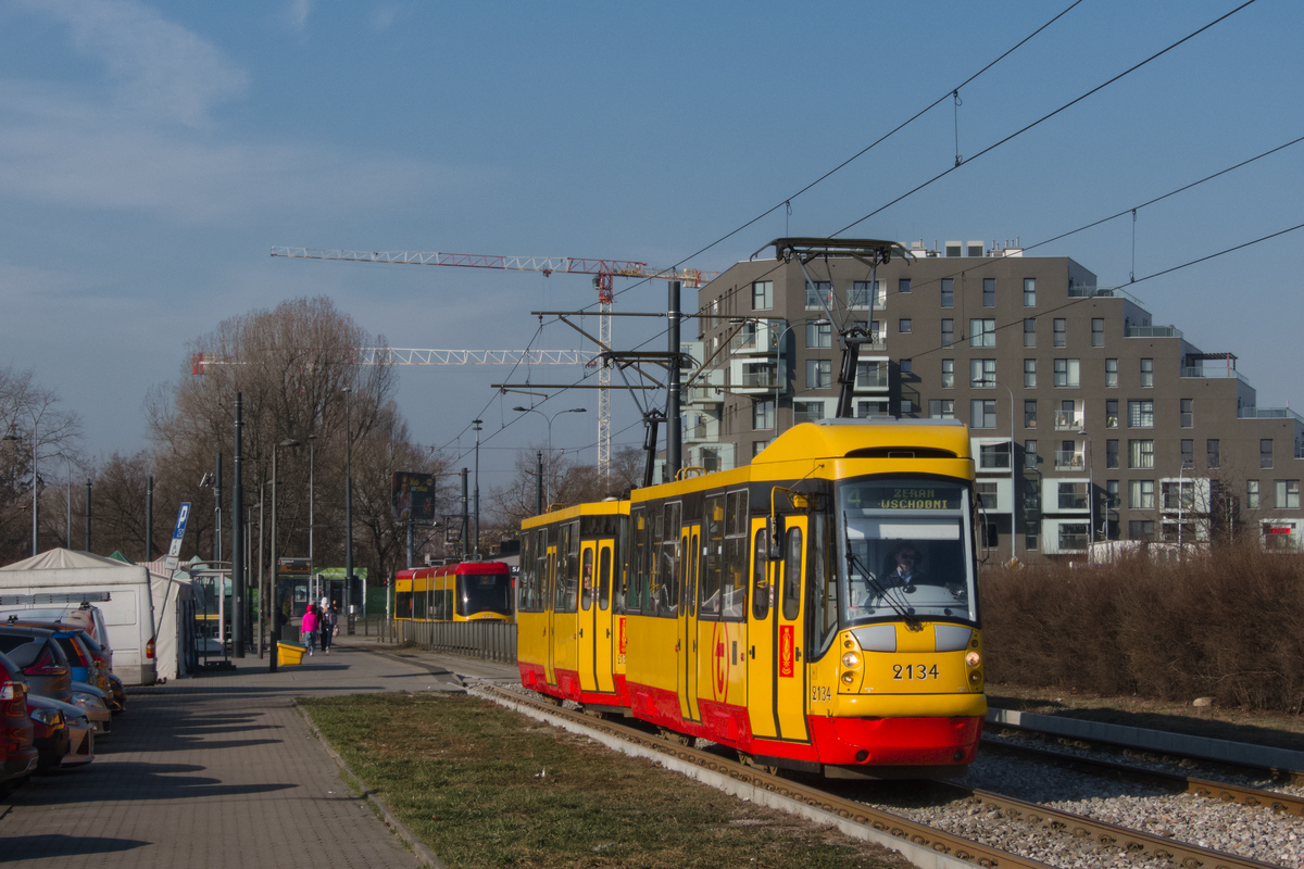 Варшава, Konstal 105N2k/2000 № 2134