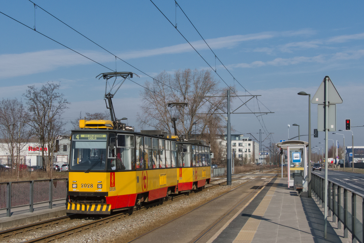 Варшава, Konstal 105Ni № 2028