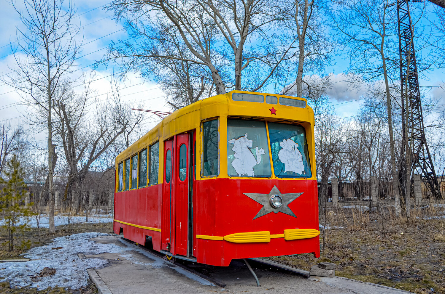 Темиртау, КТМ-2 № б/н; Темиртау — Трамвай-памятник КТМ-2
