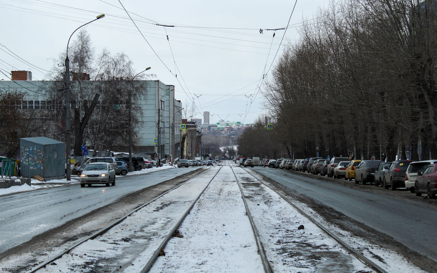 Новосибирск — Трамвайные линии и конечные