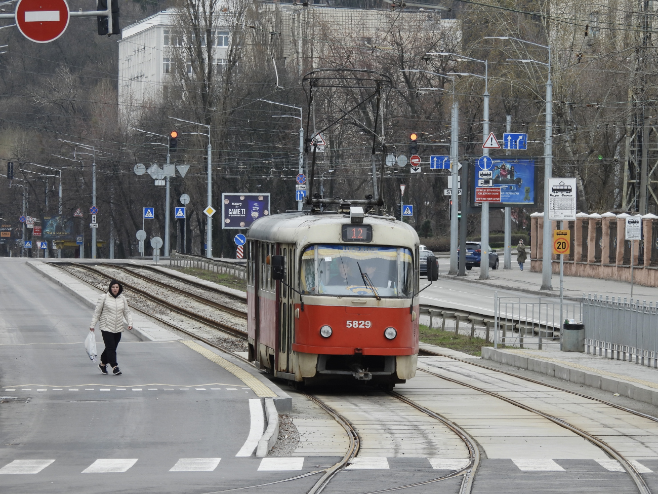 Киев, Tatra T3SU № 5829 Киев, Tatra T3SU № 5829
