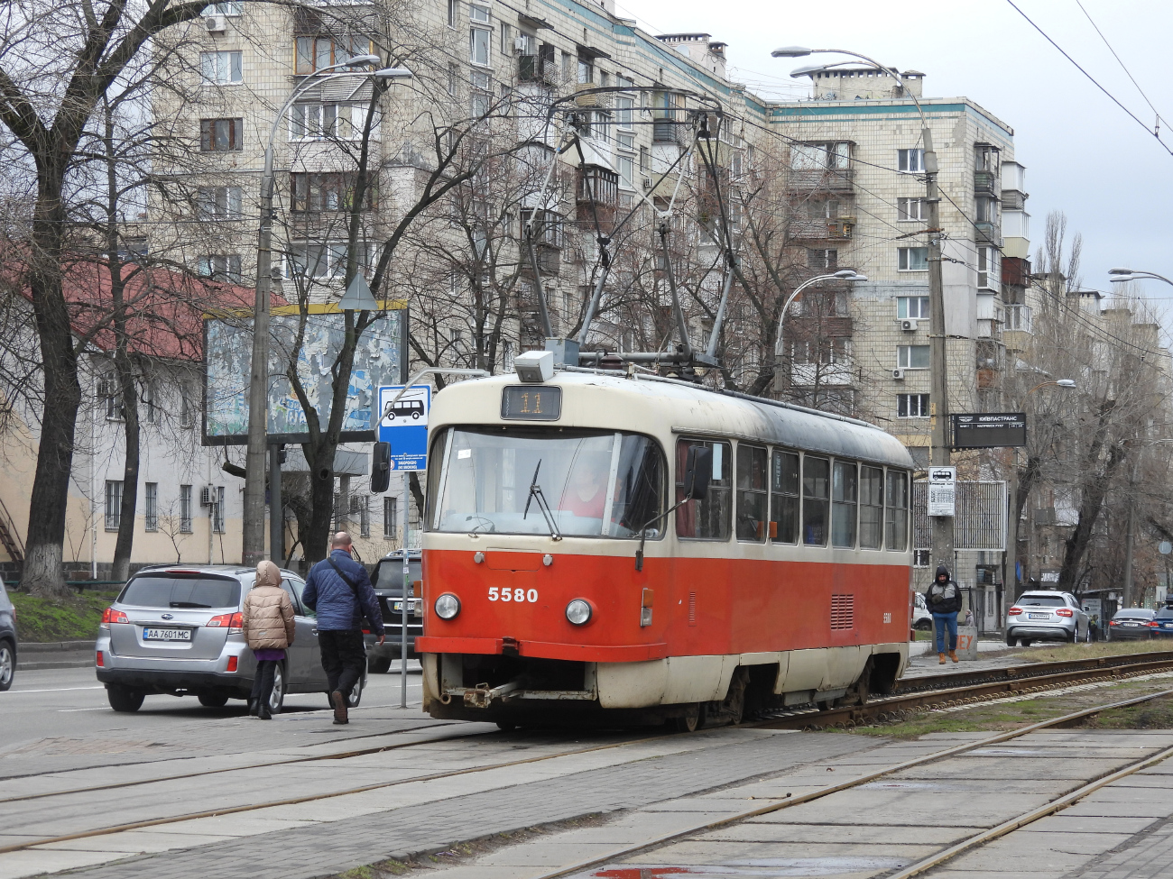 Kiova, Tatra T3SUCS # 5580