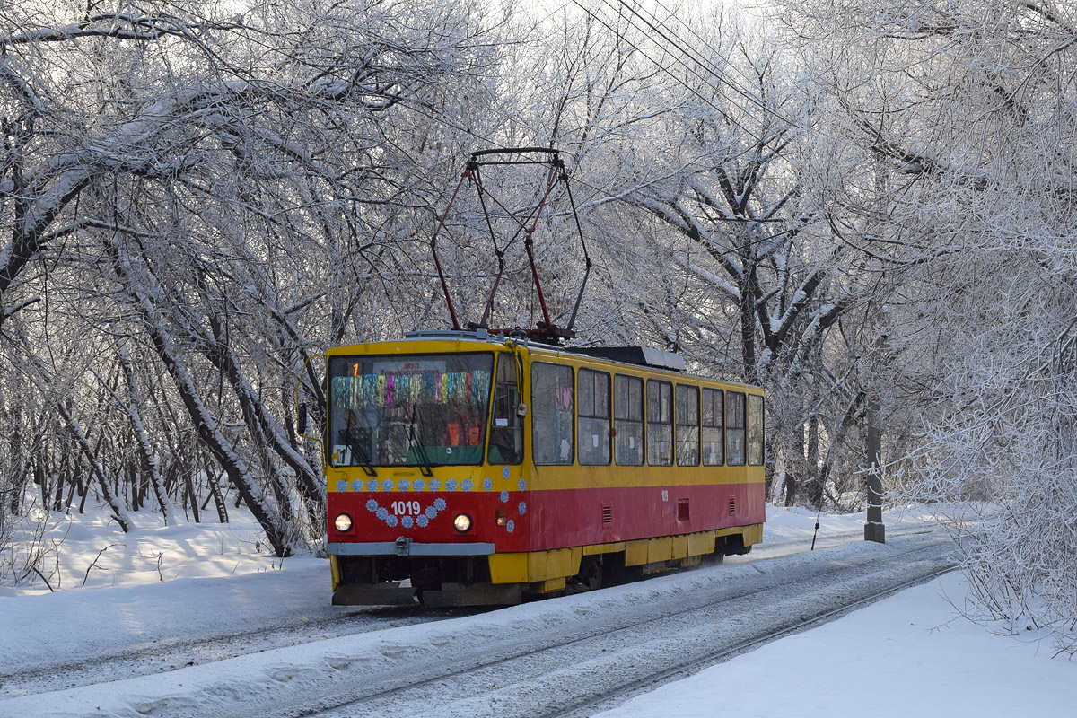 Барнаул, Tatra T6B5SU № 1019