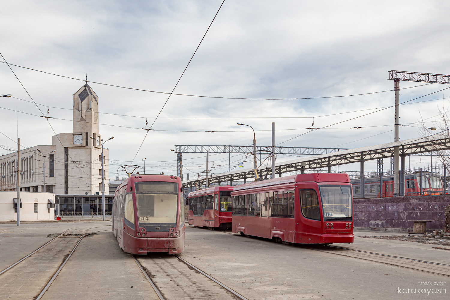 Казань, БКМ 84300М № 1313; Казань, 71-623-02.02 № 1347