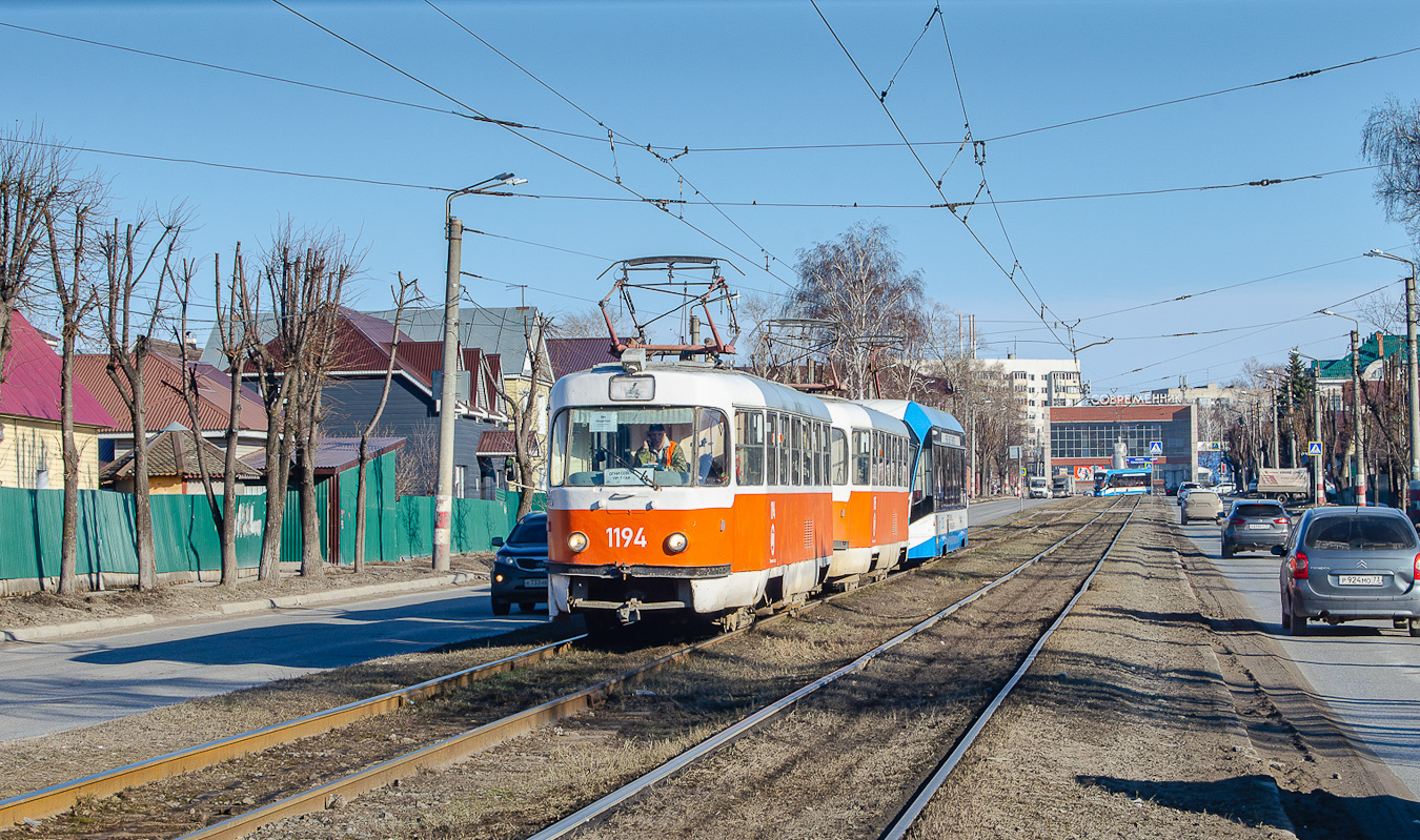 Ульяновск, Tatra T3SU № 1194