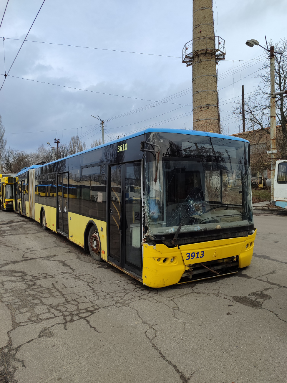 Киев, ЛАЗ E301D1 № 3610
