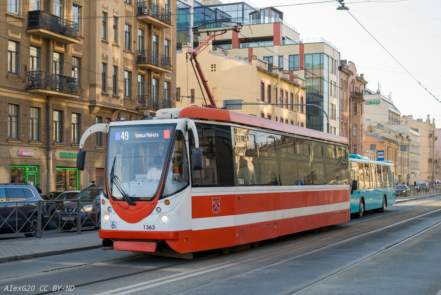 Санкт-Петербург, 71-134А (ЛМ-99АВН) № 1363
