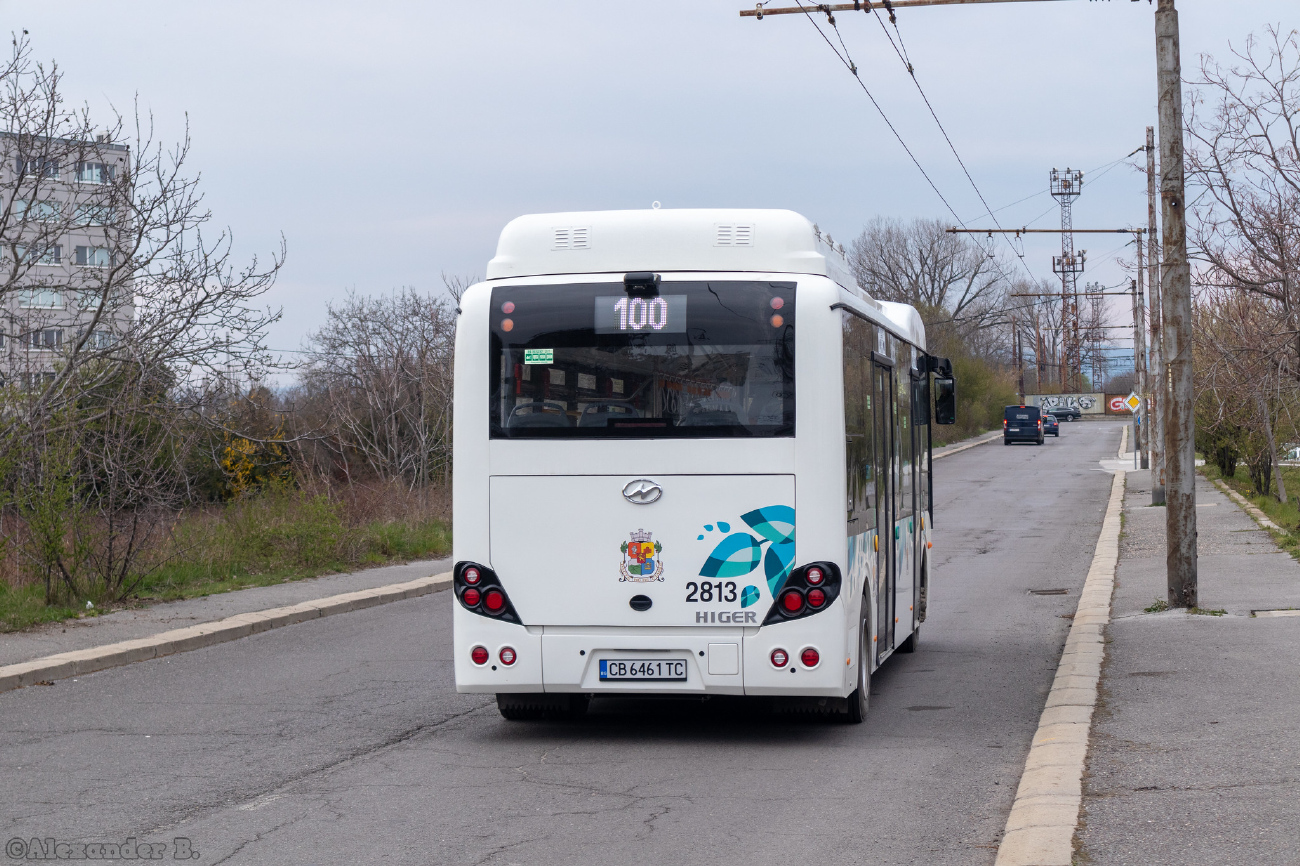 София, Higer KLQ6832GEV № 2813