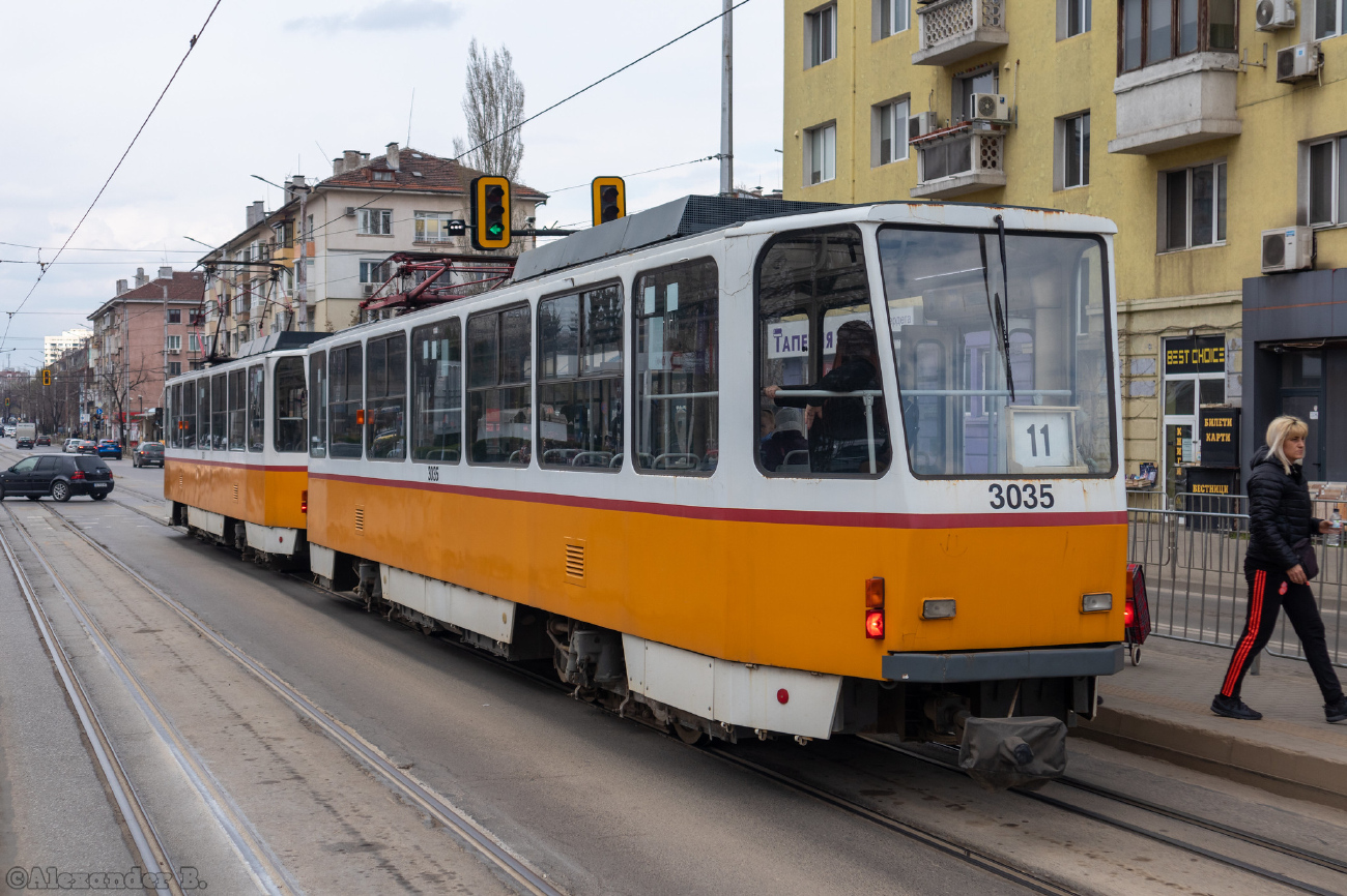 Sofia, Tatra T6A2B č. 3035