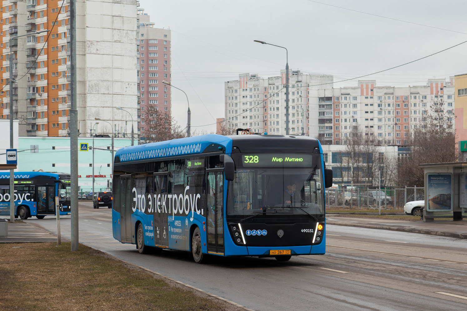 Москва, КАМАЗ-6282 № 490151