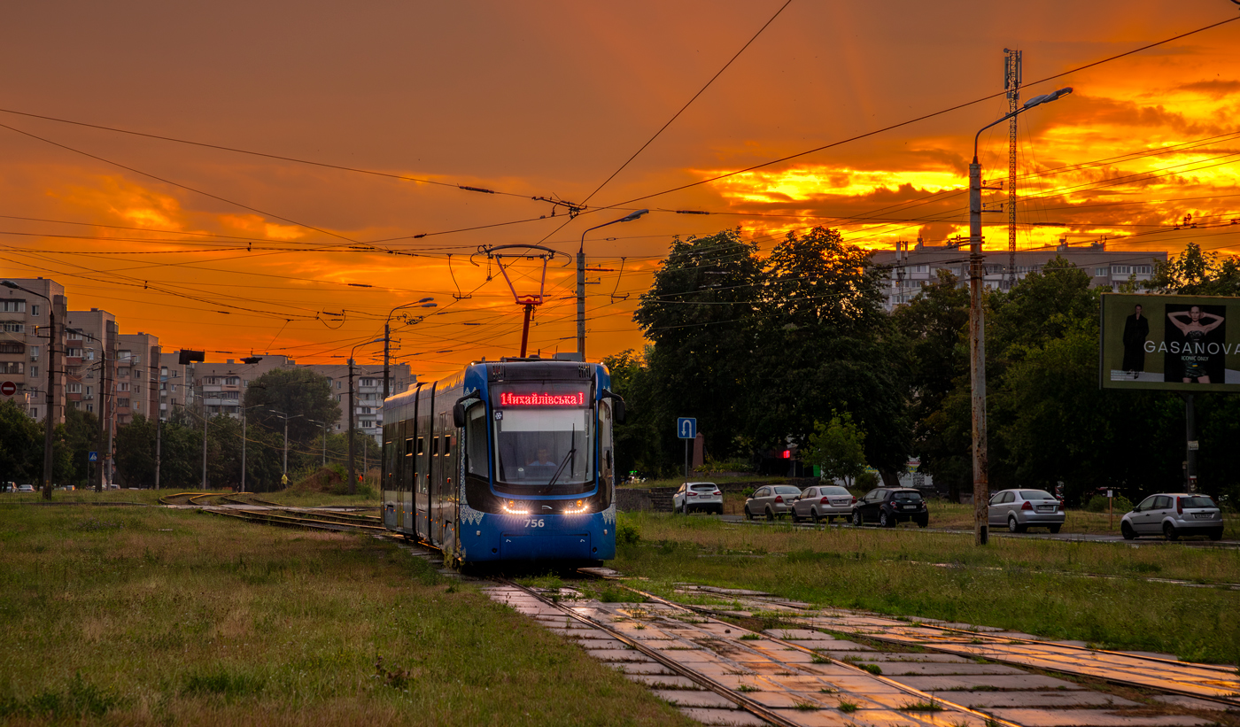 Киев, PESA 71-414К (Fokstrot) № 756