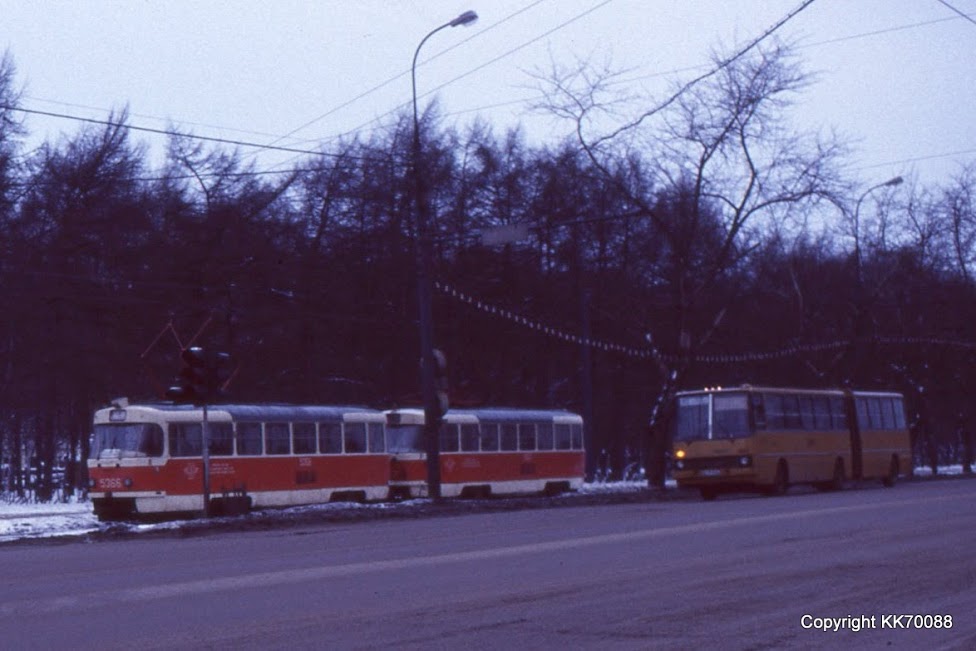 Moskau, Tatra T3SU Nr. 5366