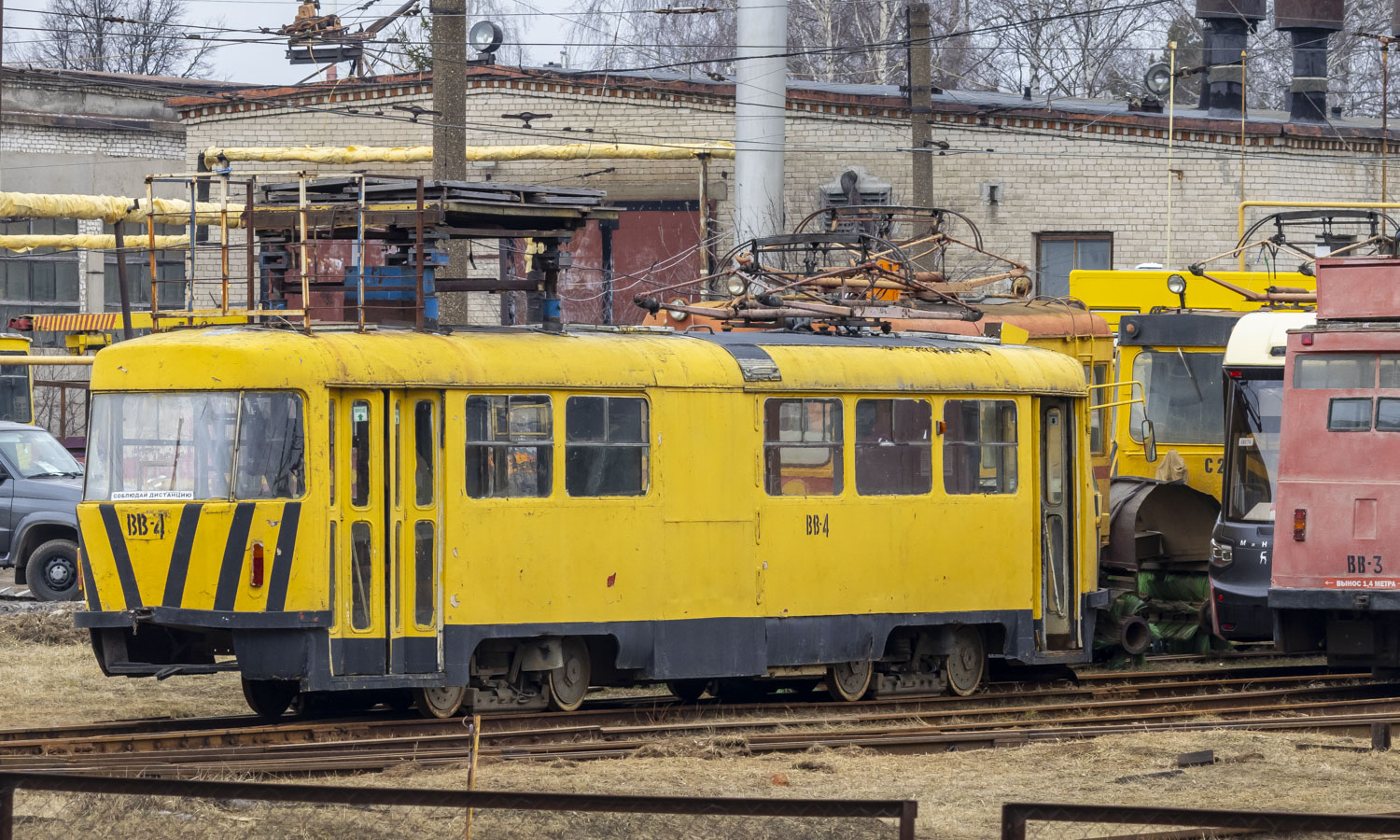 Žemutinis Naugardas, Tatra T3SU nr. ВВ-4; Žemutinis Naugardas — Trams without numbers