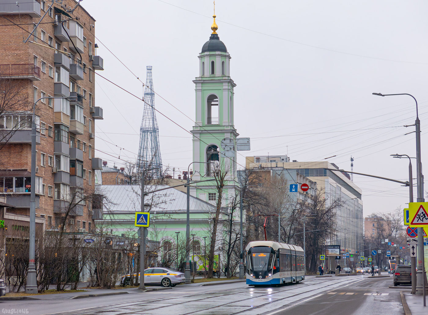 Москва — Трамвайные линии: ЦАО