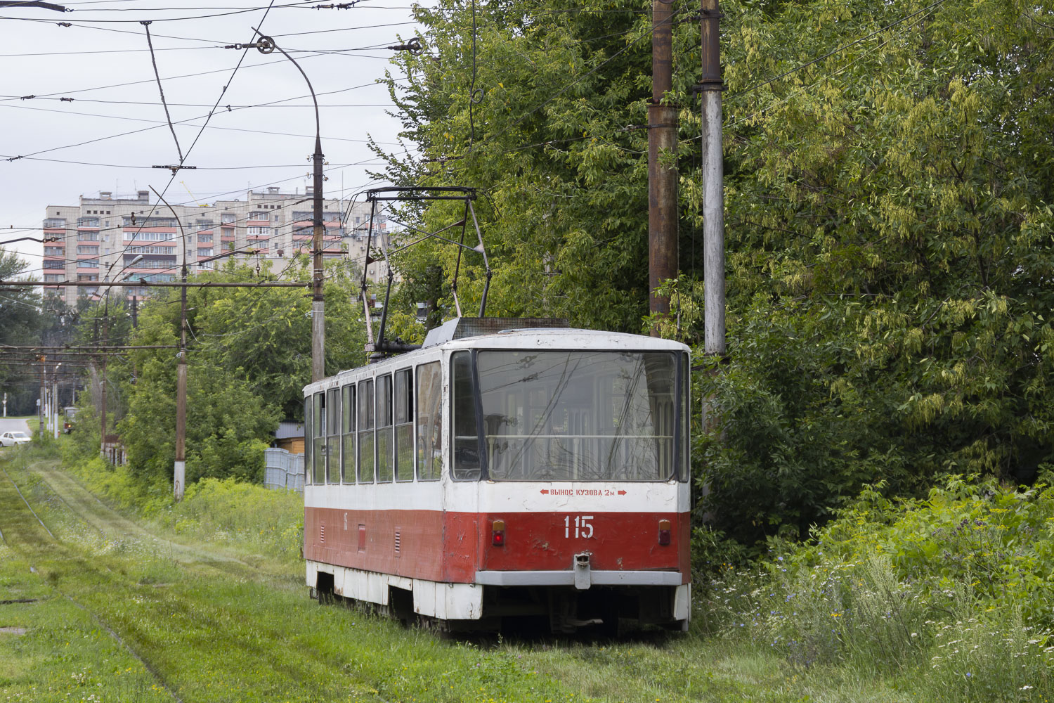 Липецк, Tatra T6B5SU № 115