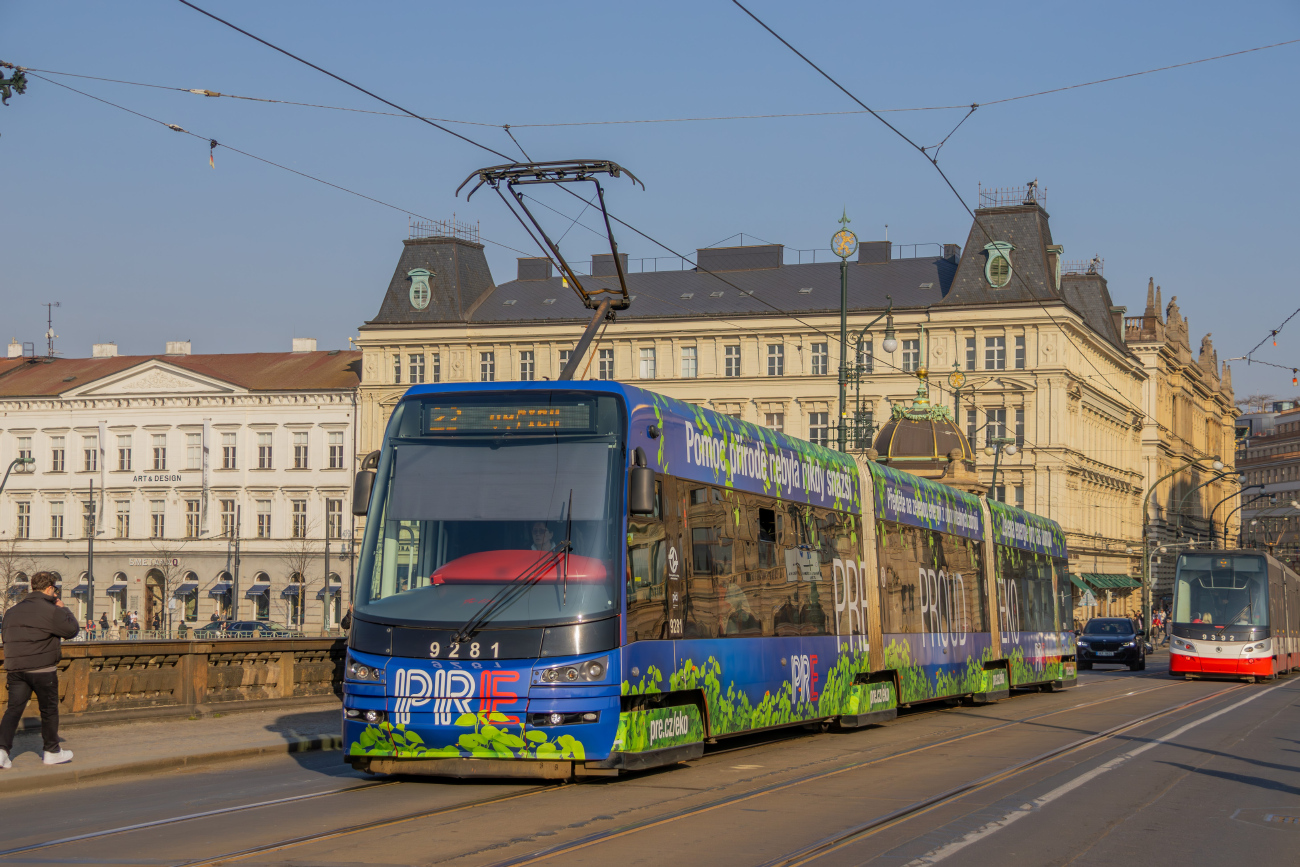 Прага, Škoda 15T3 ForCity Alfa Praha № 9281