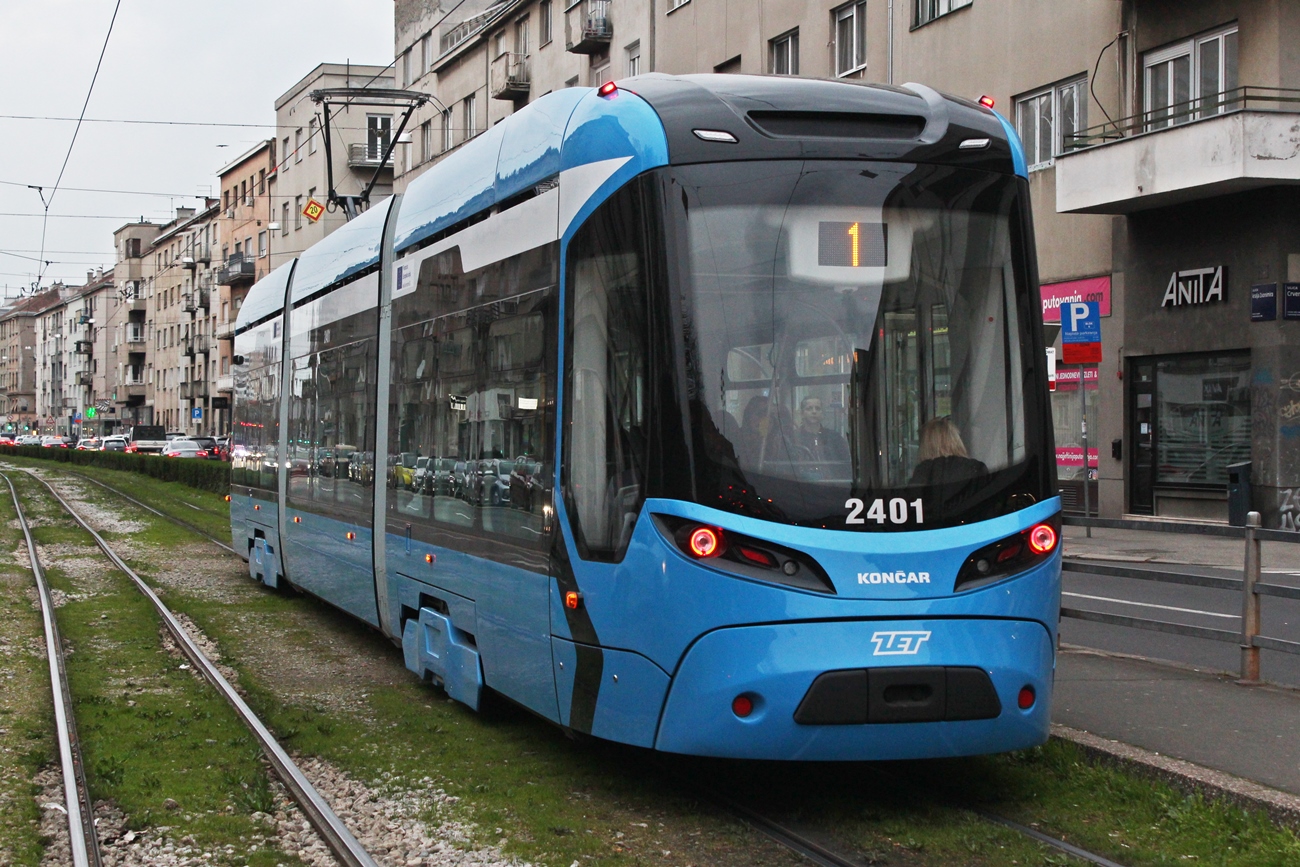 Загрэб, Končar TMK 2400 № 2401