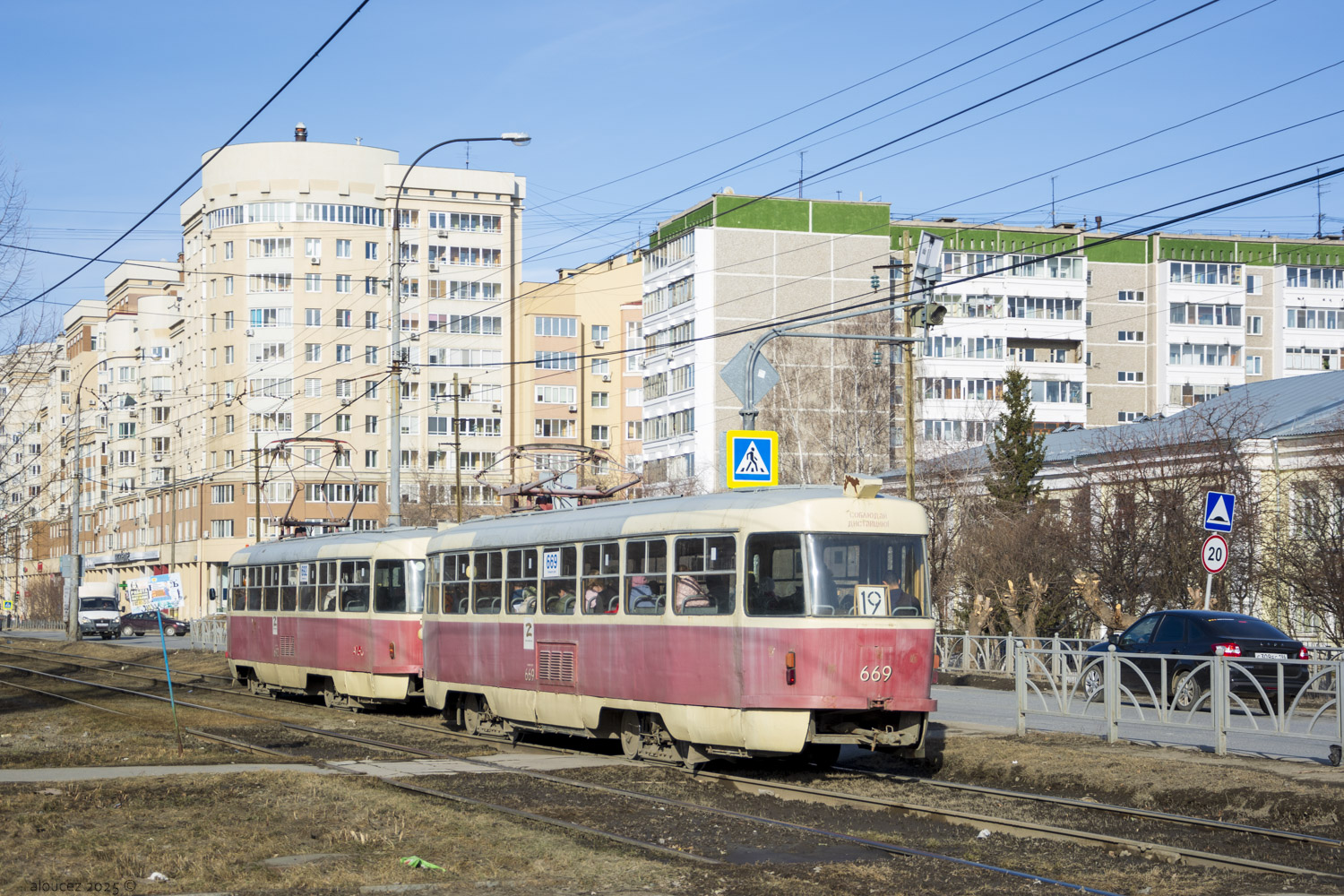 Jekaterinburg, Tatra T3SU Nr. 669