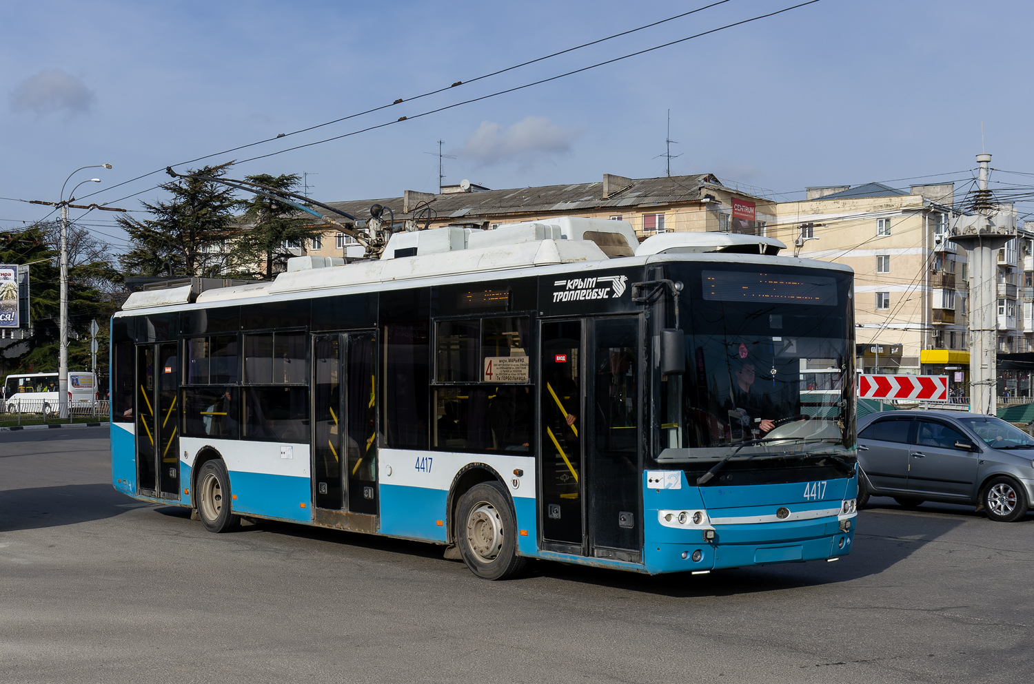 Крымский троллейбус, Богдан Т70115 № 4417