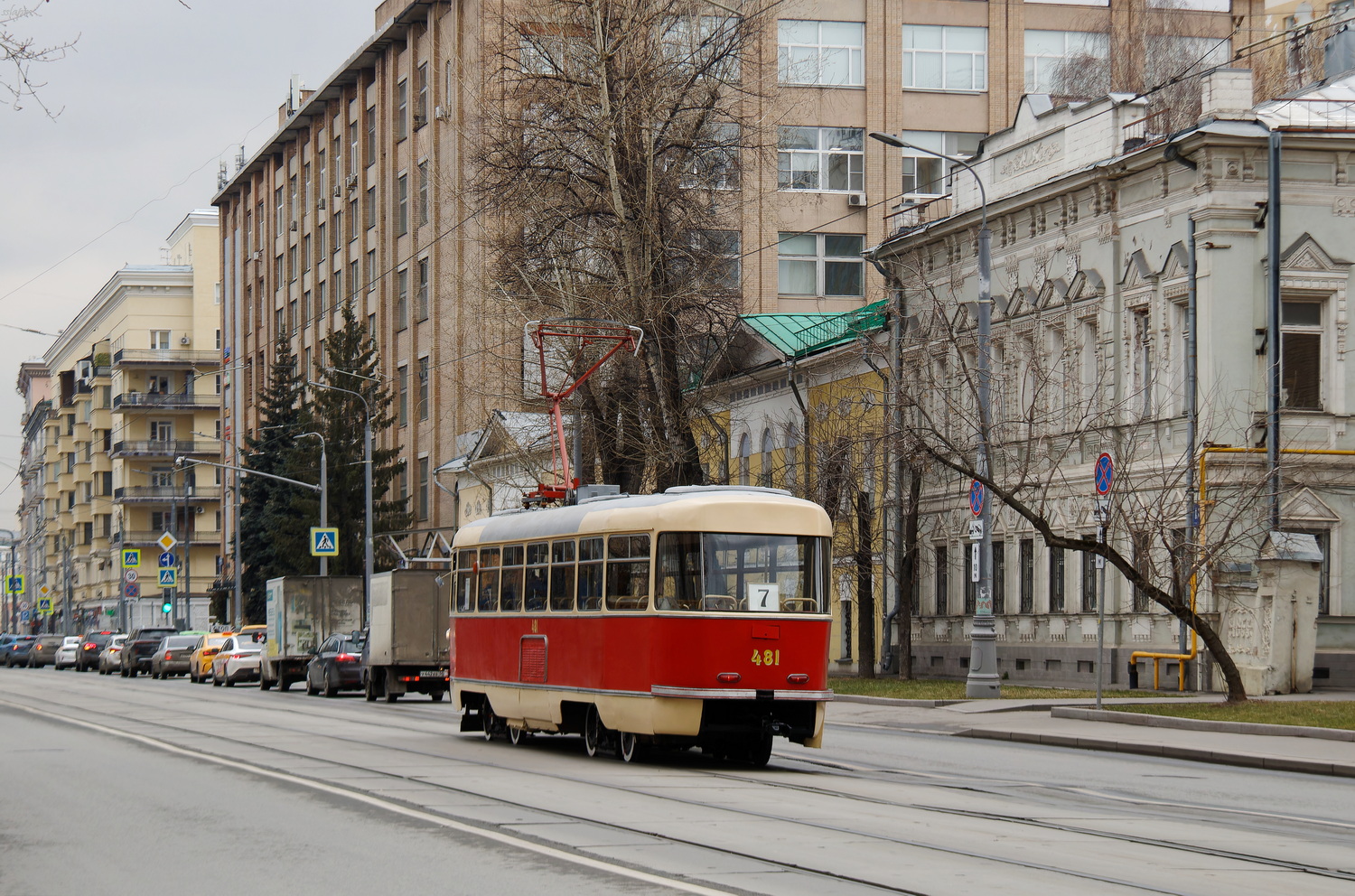 Moskau, Tatra T3SU (2-door) Nr. 481