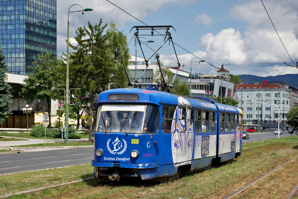 Сараево, Tatra K2YU № 511