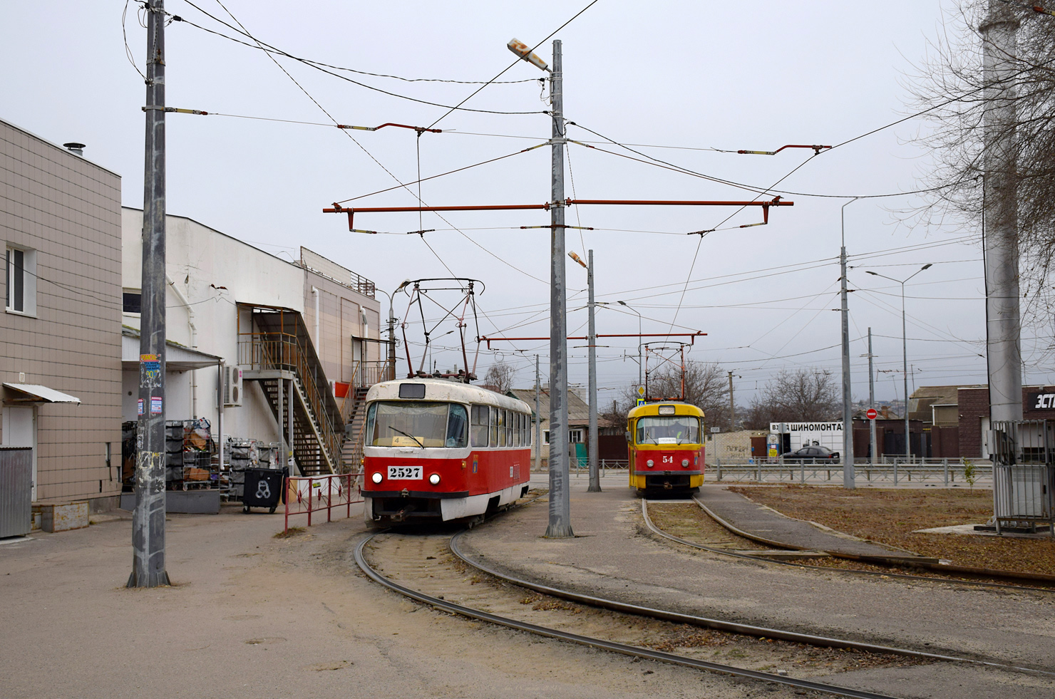 Волгоград, Tatra T3SU (двухдверная) № 2527
