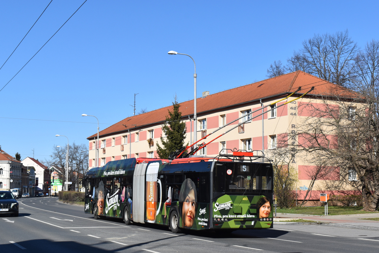 Ческе-Будеёвице, Škoda 27Tr Solaris IV № 403