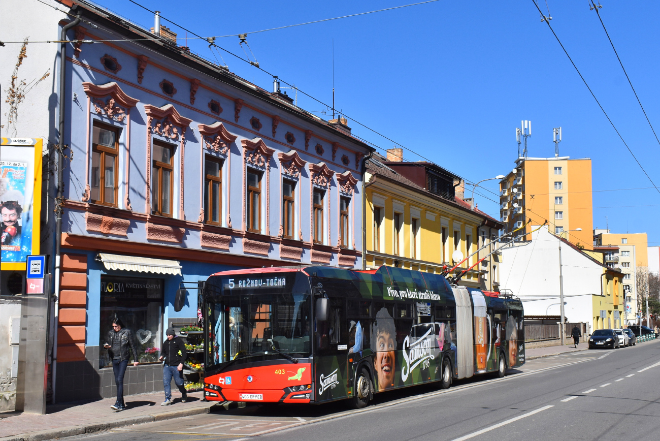 Ческе-Будеёвице, Škoda 27Tr Solaris IV № 403