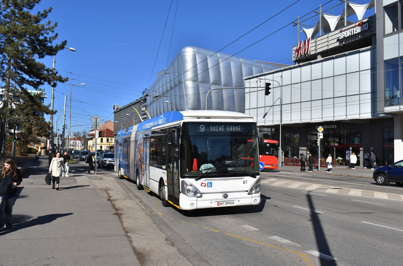 Czeskie Budziejowice, Škoda 25Tr Irisbus Citelis Nr 87