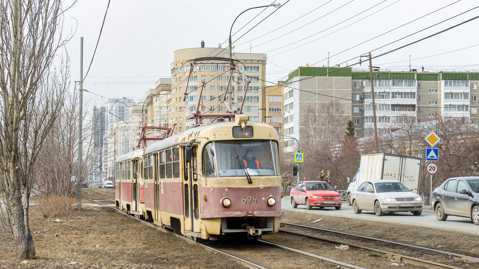 Екатеринбург, Tatra T3SU № 694