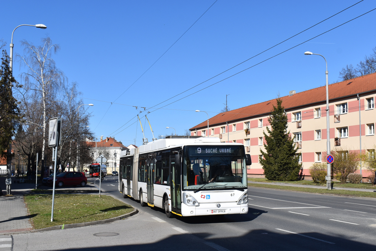 Ческе-Будеёвице, Škoda 25Tr Irisbus Citelis № 67