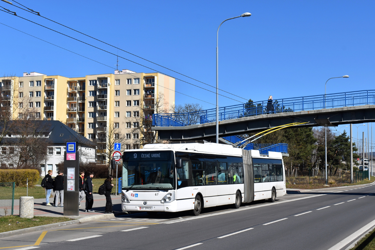 Ческе-Будеёвице, Škoda 25Tr Irisbus Citelis № 67