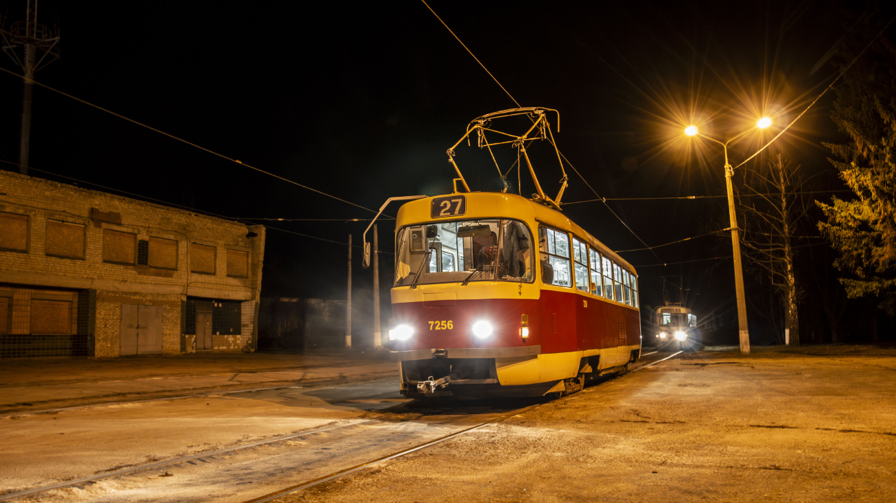 Харьков, Tatra T3SUCS № 7256 Харьков, Tatra T3SUCS № 7256
