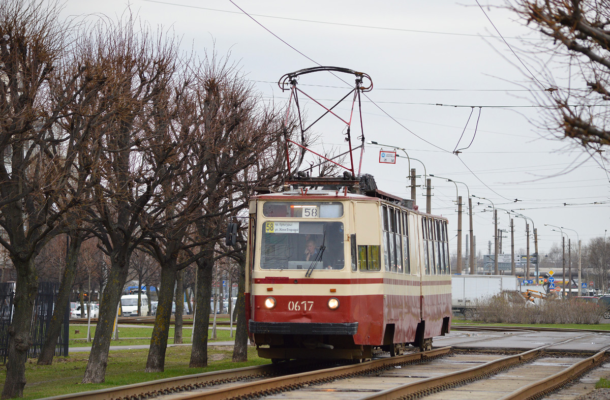Санкт-Петербург, ЛВС-86К № 0617 Санкт-Петербург, ЛВС-86К № 0617