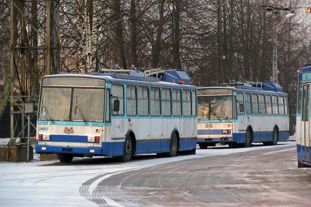 Рига, Škoda 14Tr18/6M № 24051