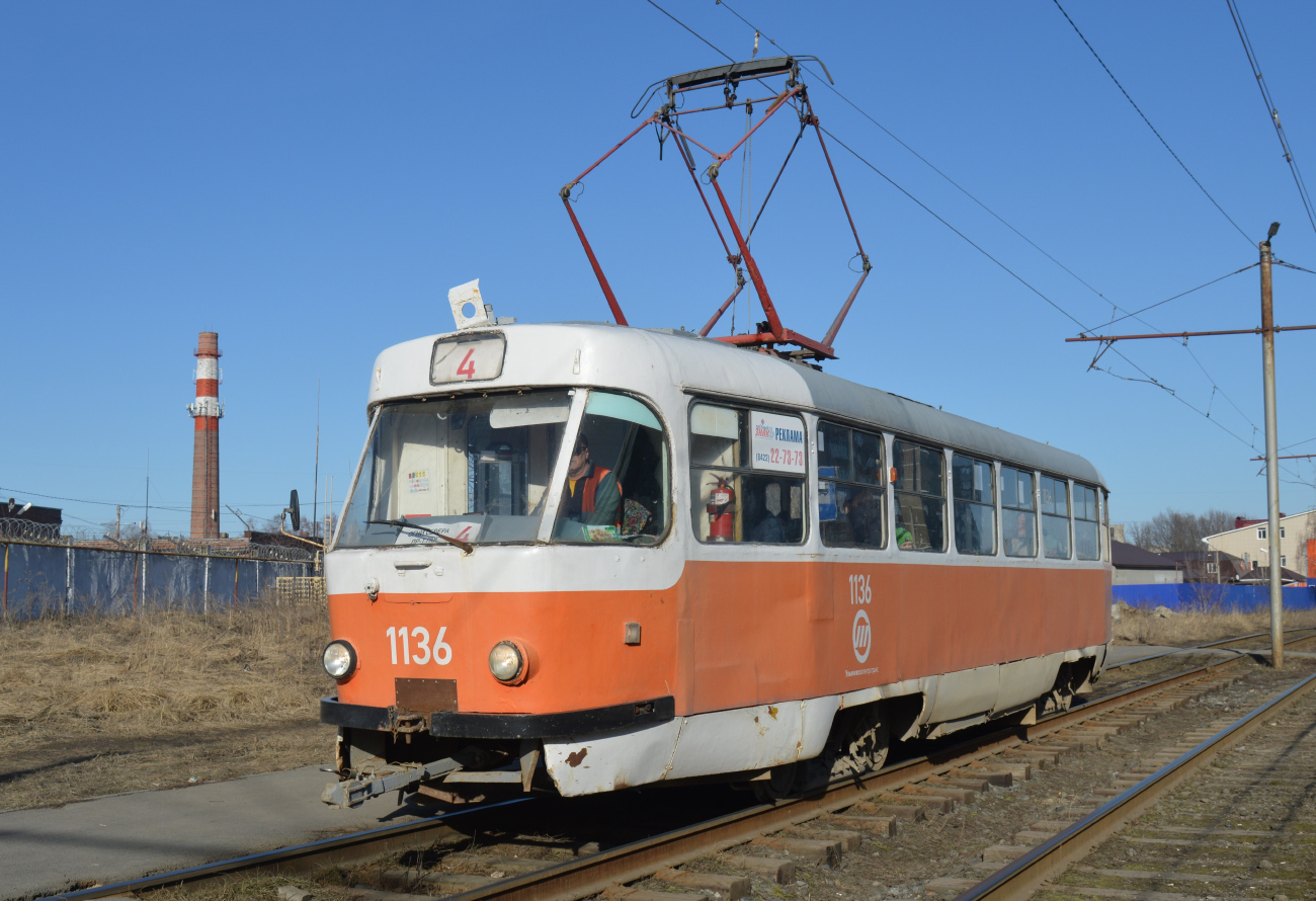 Ульяновск, Tatra T3SU № 1136