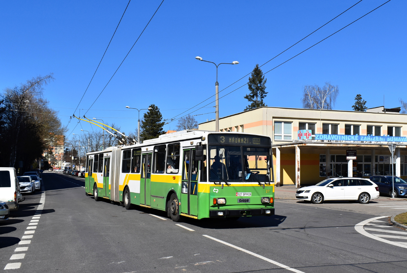 České Budějovice, Škoda 15TrM № 27