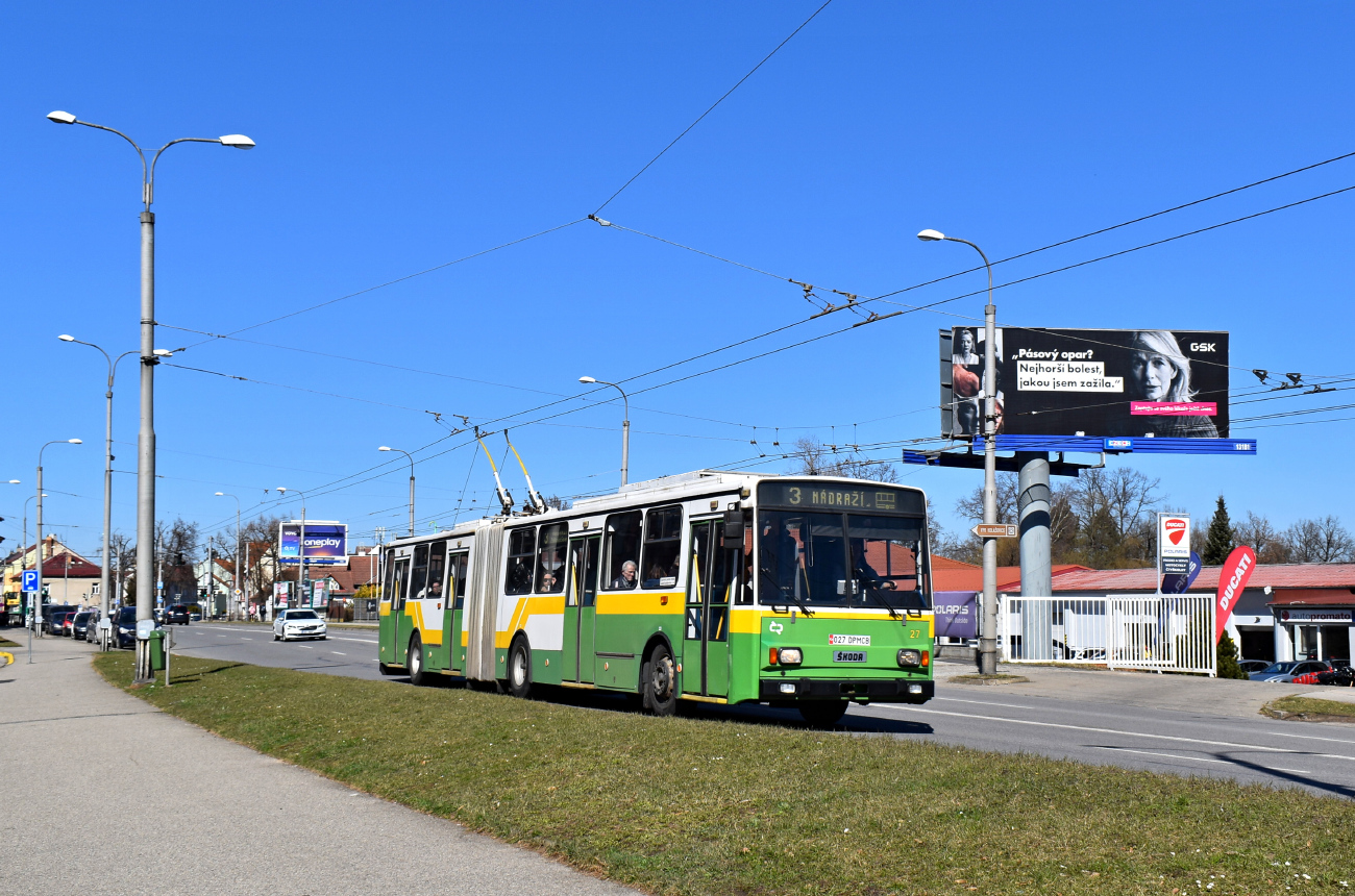 Ческе-Будеёвице, Škoda 15TrM № 27