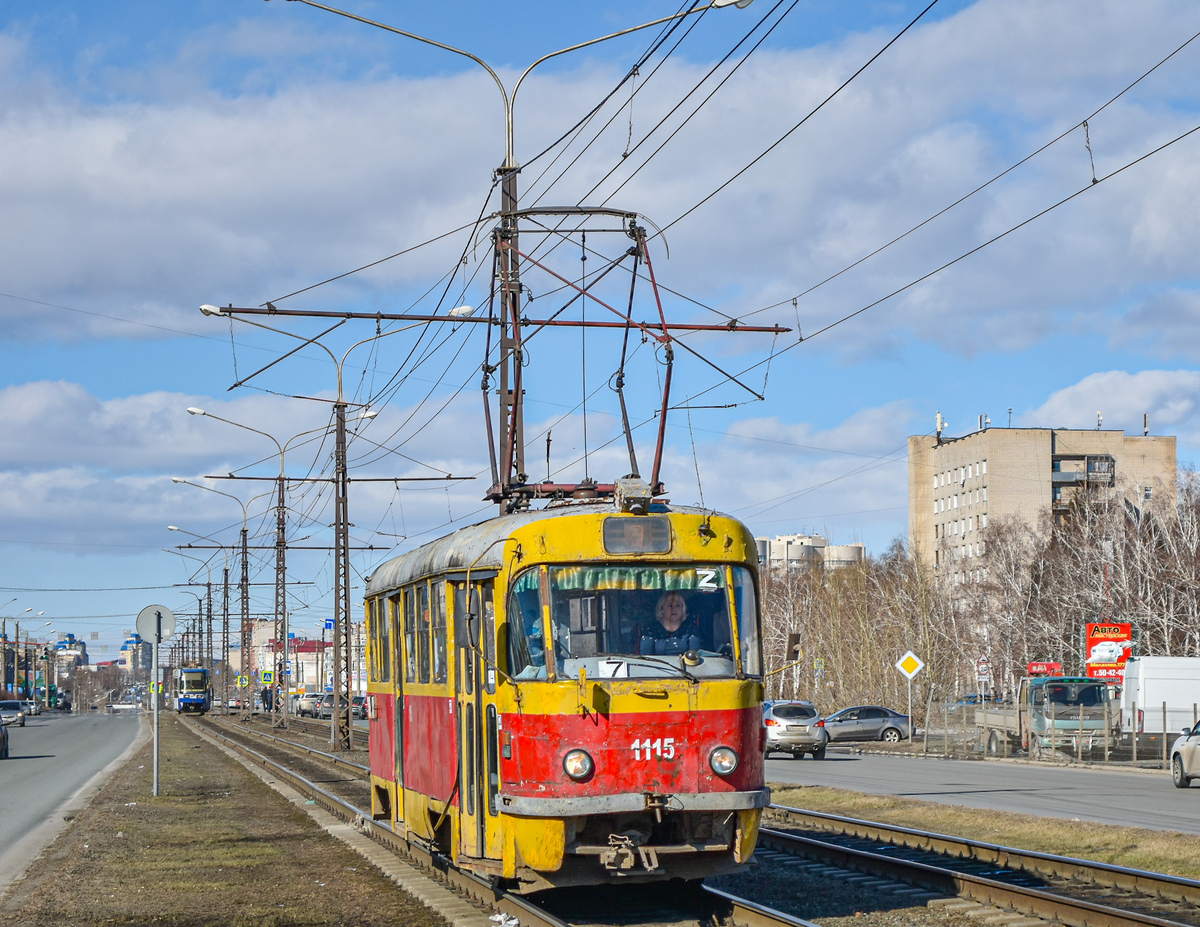 Barnaul, Tatra T3SU Nr 1115