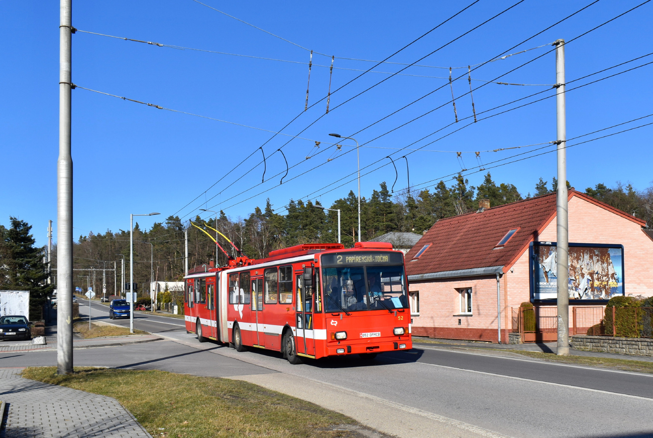 Ческе-Будеёвице, Škoda 15Tr13/7M № 52